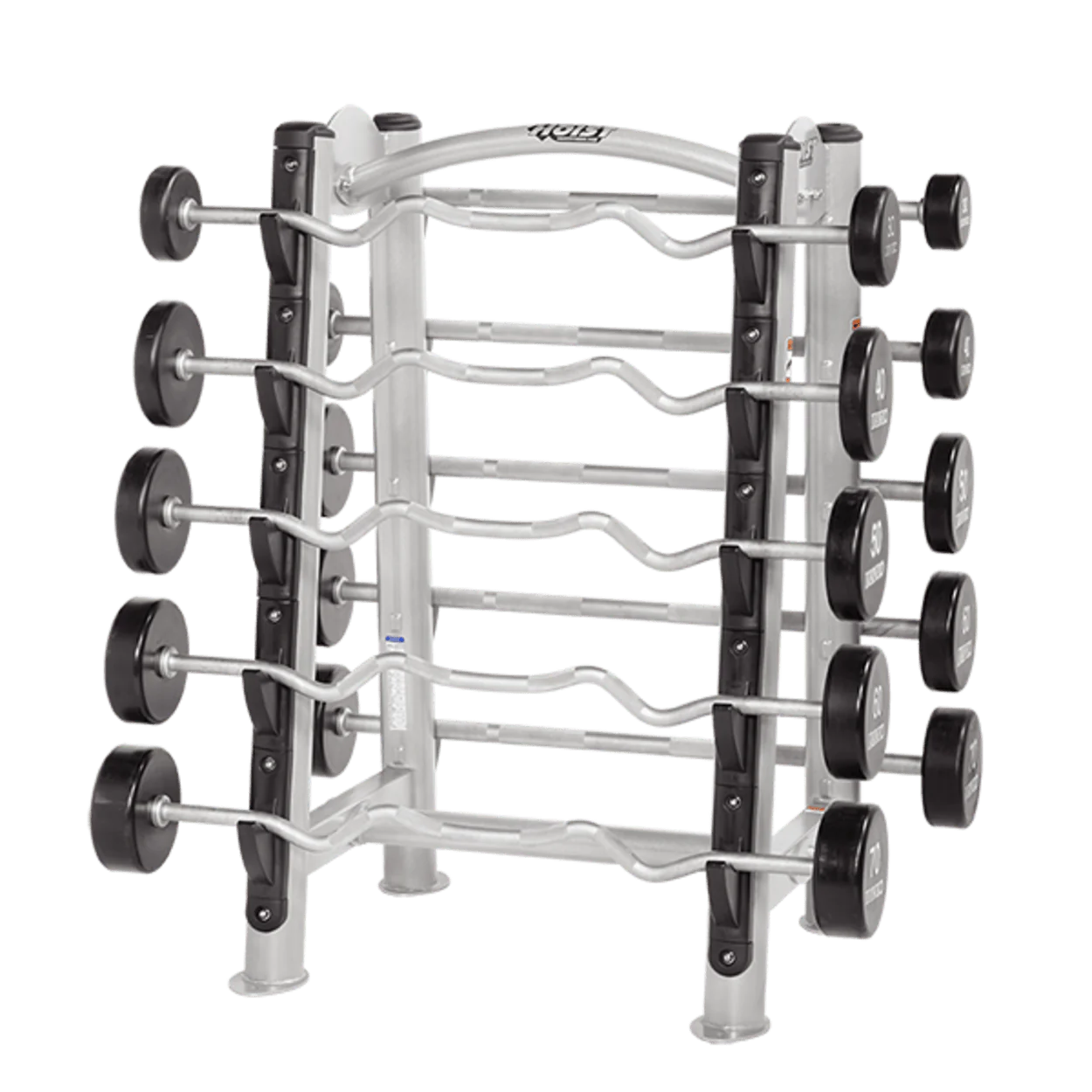 HOIST CF-3465A Barbell Rack (10 Pairs)
