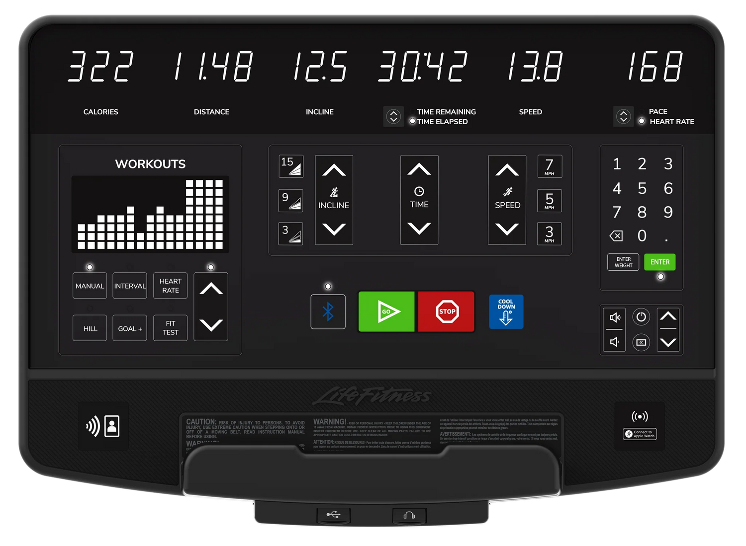 Life Fitness Club Series+ Treadmill