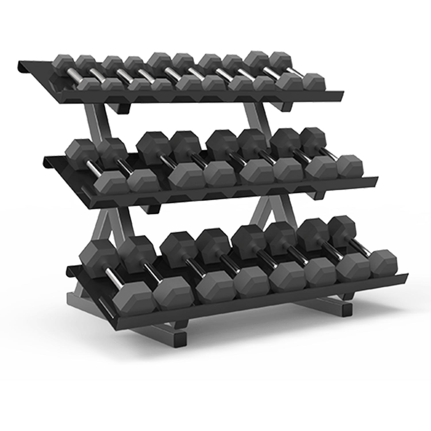 FreeMotion HEX DUMBBELL RACK (SHORT)