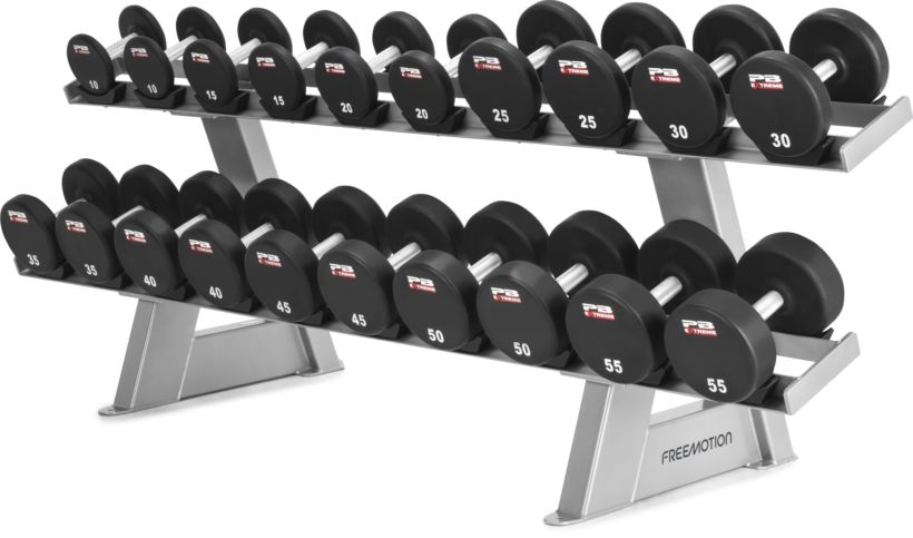 FreeMotion TWIN TIER DUMBBELL RACK