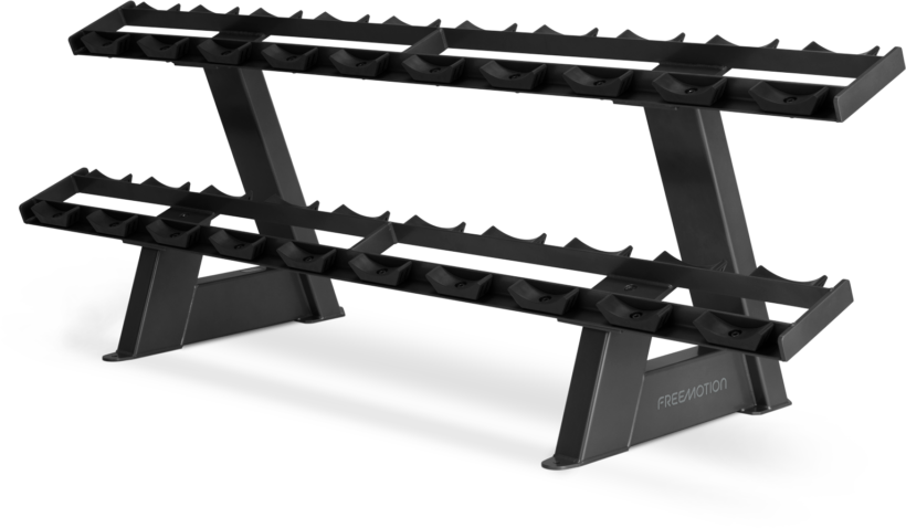 FreeMotion TWIN TIER DUMBBELL RACK