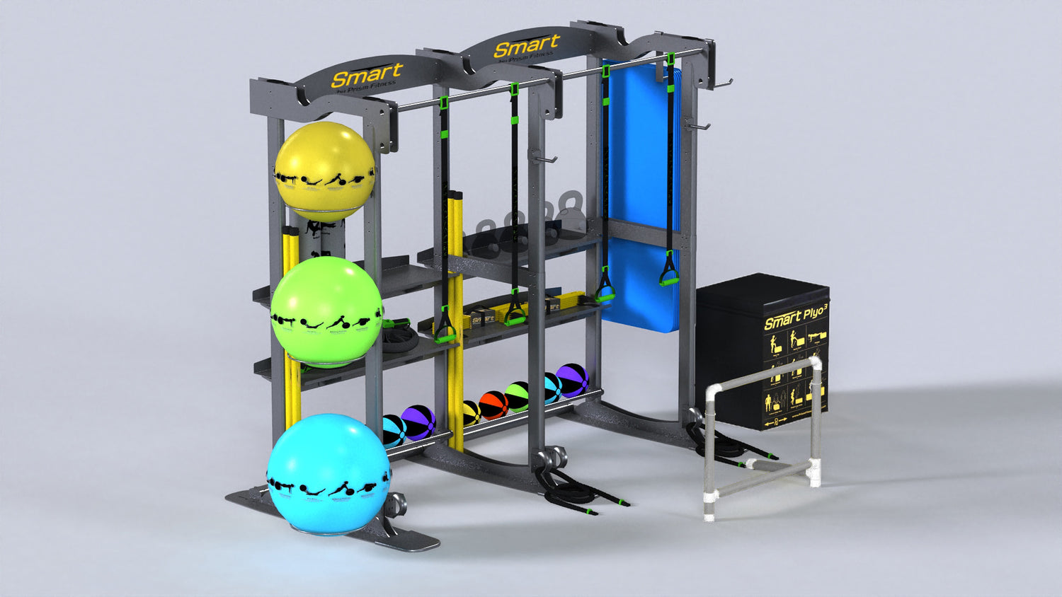Prism Smart FTC Free Standing – 2 Bay Package