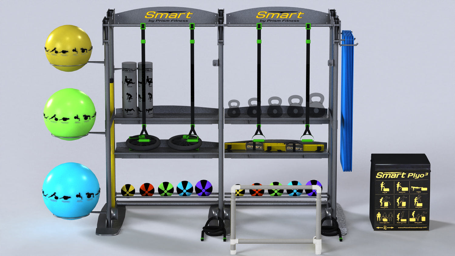 Prism Smart FTC Free Standing – 2 Bay Package