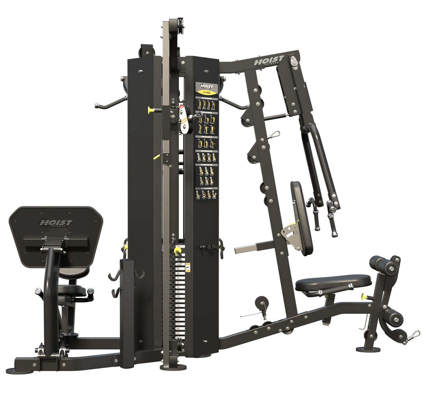 HOIST Fitness 4 Stack Multi-Gym