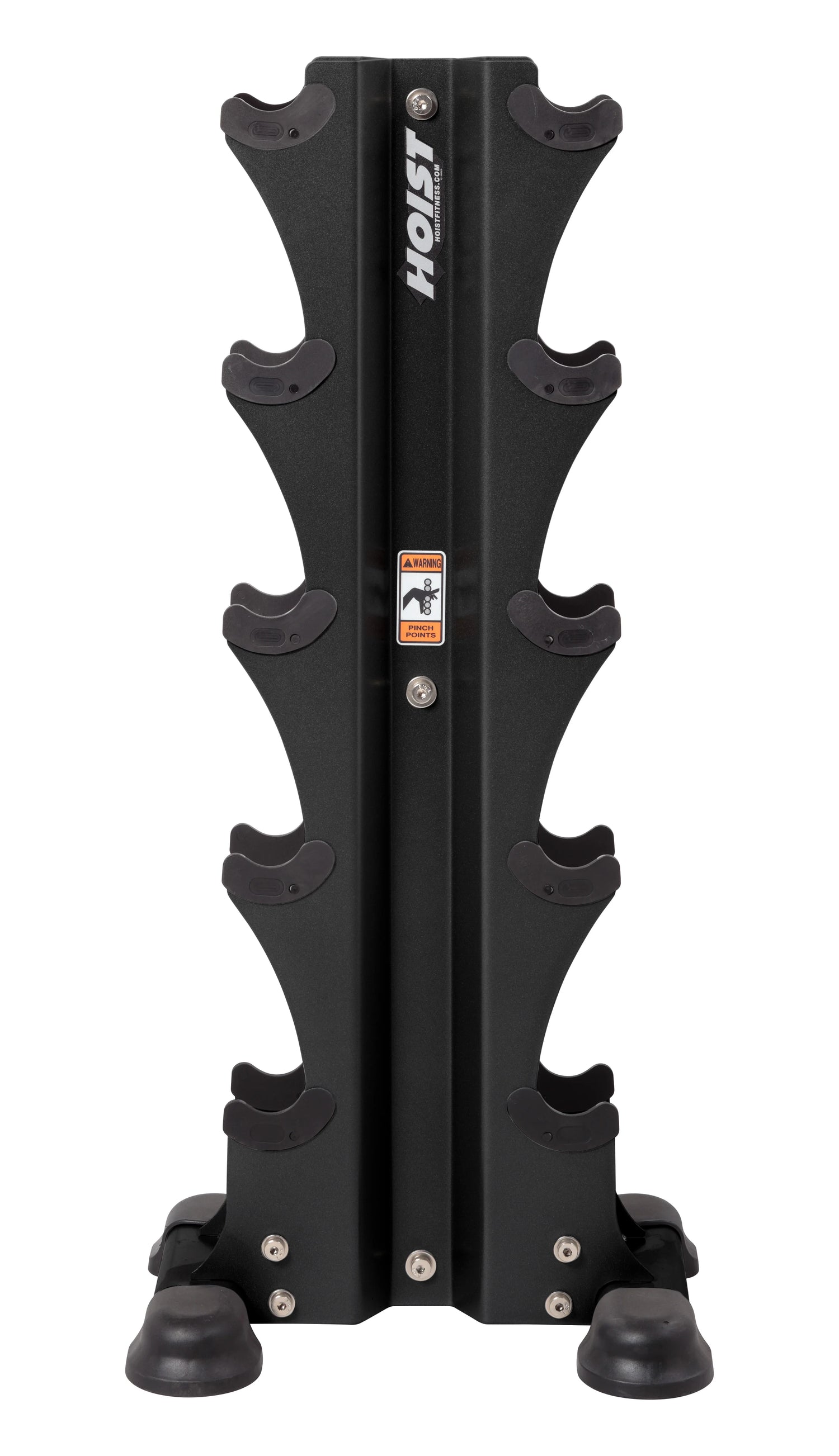 HOIST HF-5459-MB 5 Pair Vertical Dumbbell Rack