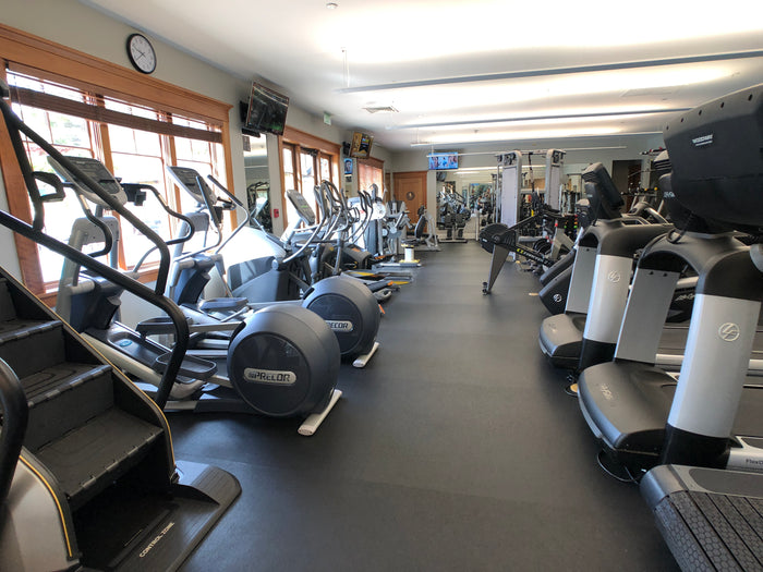 Sharon Heighs gold and country club gym design and install by BalanceFitness in California