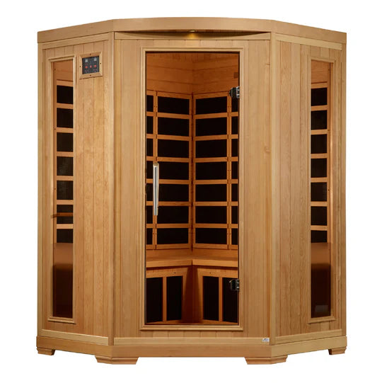 Pro 6 Rebecca 3 Per Corner Near Zero EMF FAR Infrared Sauna (2025 Edition)
