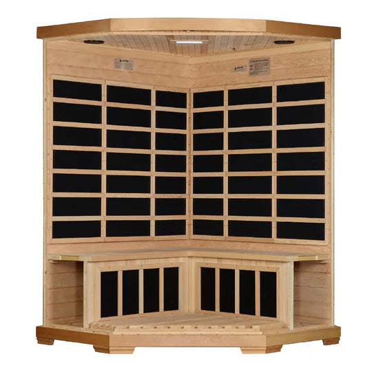 Pro 6 Rebecca 3 Per Corner Near Zero EMF FAR Infrared Sauna (2025 Edition)