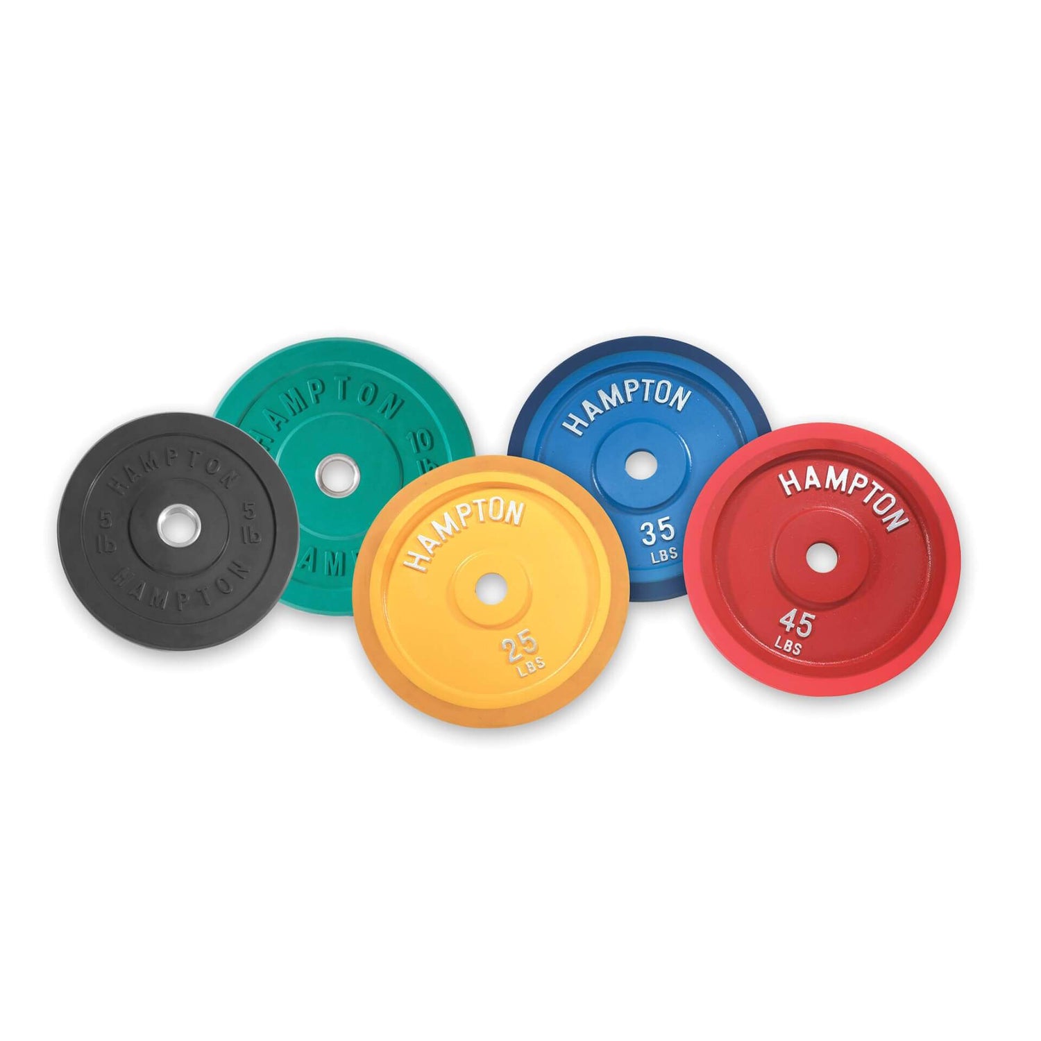 Hampton Olympic Rubber Bumper Plates