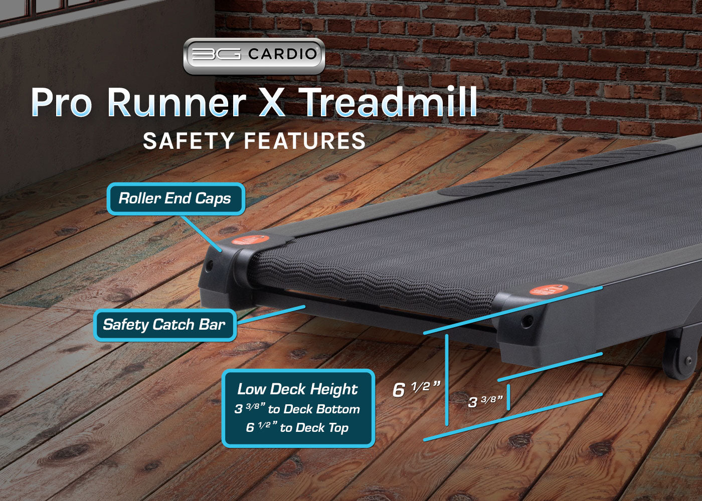 3G Cardio Pro Runner X Treadmill