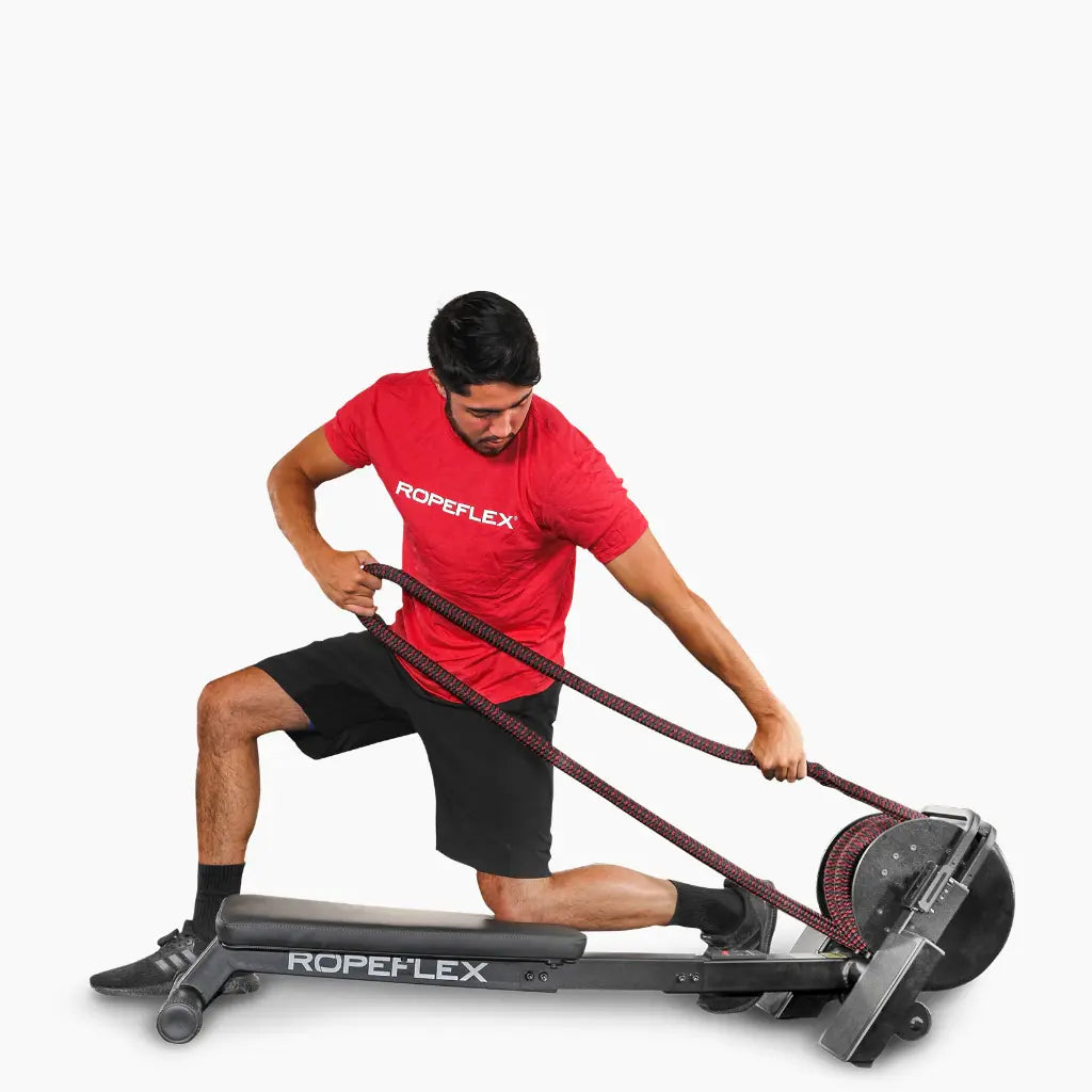 RX2200 COMPACT HORIZONTAL ENDLESS ROPE TRAINER WITH DSS PROGRESSIVE RESISTANCE