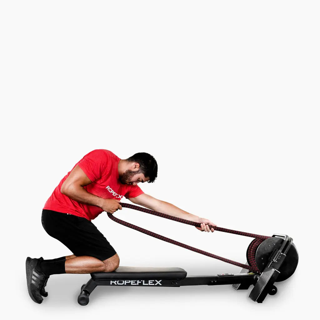 RX2200 COMPACT HORIZONTAL ENDLESS ROPE TRAINER WITH DSS PROGRESSIVE RESISTANCE