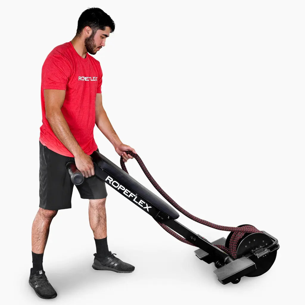 RX2200 COMPACT HORIZONTAL ENDLESS ROPE TRAINER WITH DSS PROGRESSIVE RESISTANCE