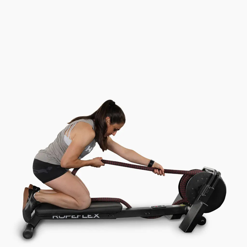 RX2200 COMPACT HORIZONTAL ENDLESS ROPE TRAINER WITH DSS PROGRESSIVE RESISTANCE