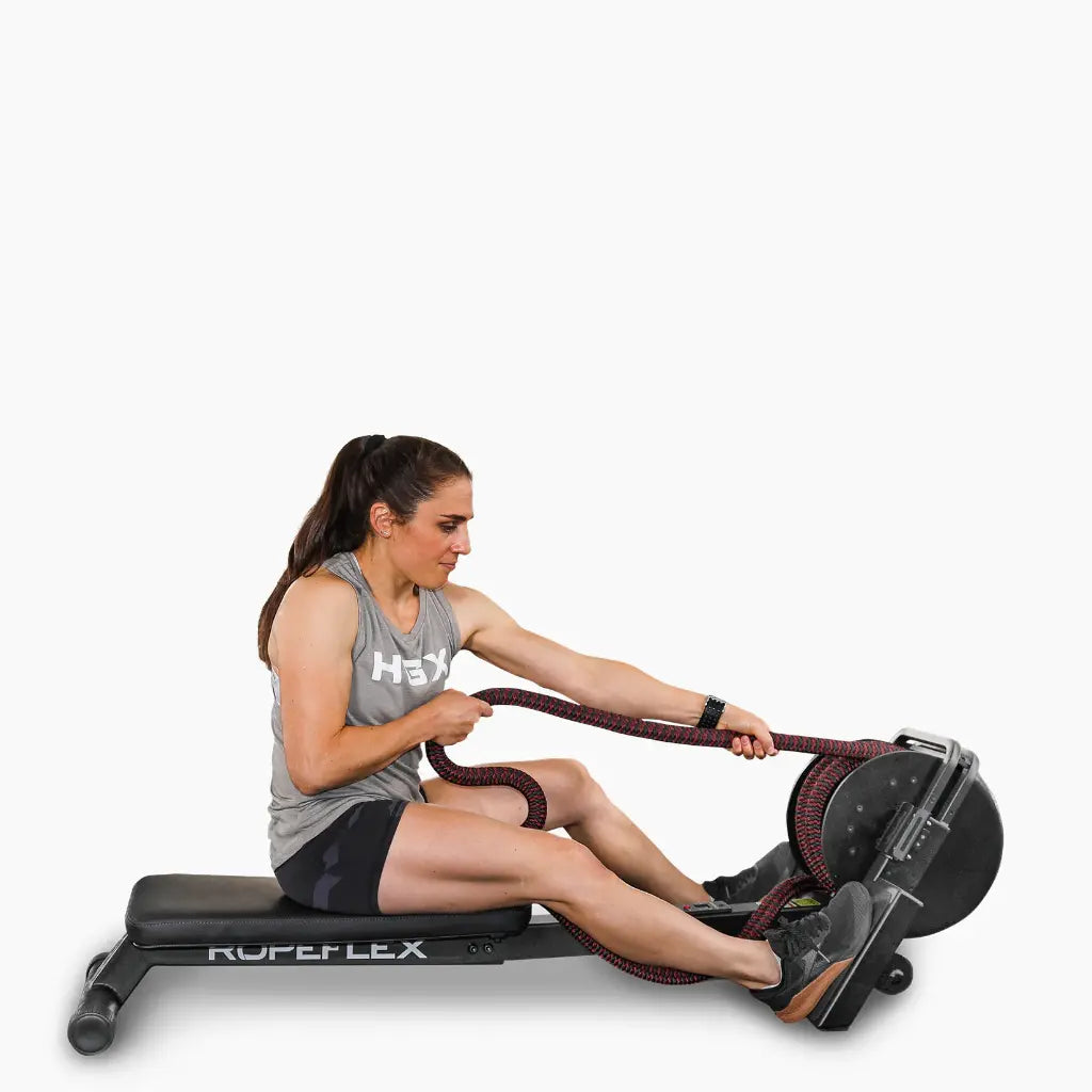 RX2200 COMPACT HORIZONTAL ENDLESS ROPE TRAINER WITH DSS PROGRESSIVE RESISTANCE