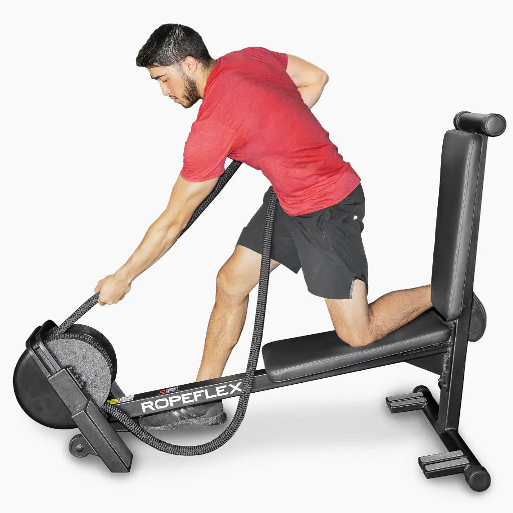 RX2300 DUAL-POSITION COMPACT ENDLESS ROPE TRAINER WITH DSS PROGRESSIVE RESISTANCE