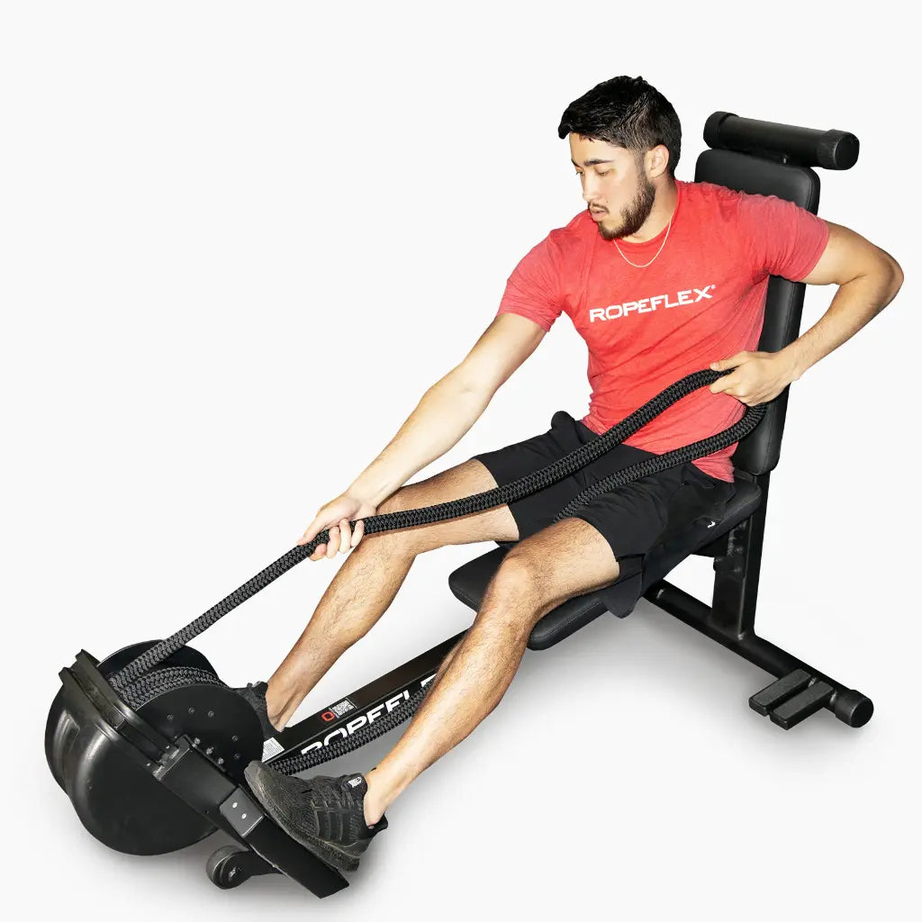 RX2300 DUAL-POSITION COMPACT ENDLESS ROPE TRAINER WITH DSS PROGRESSIVE RESISTANCE