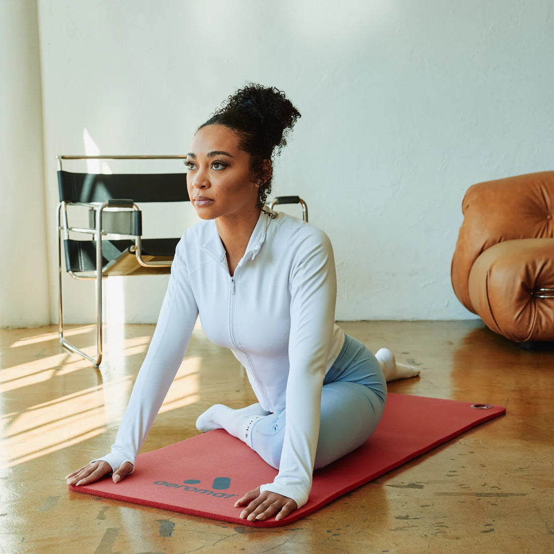 Aeromat Elite Workout Mat with Eyelets