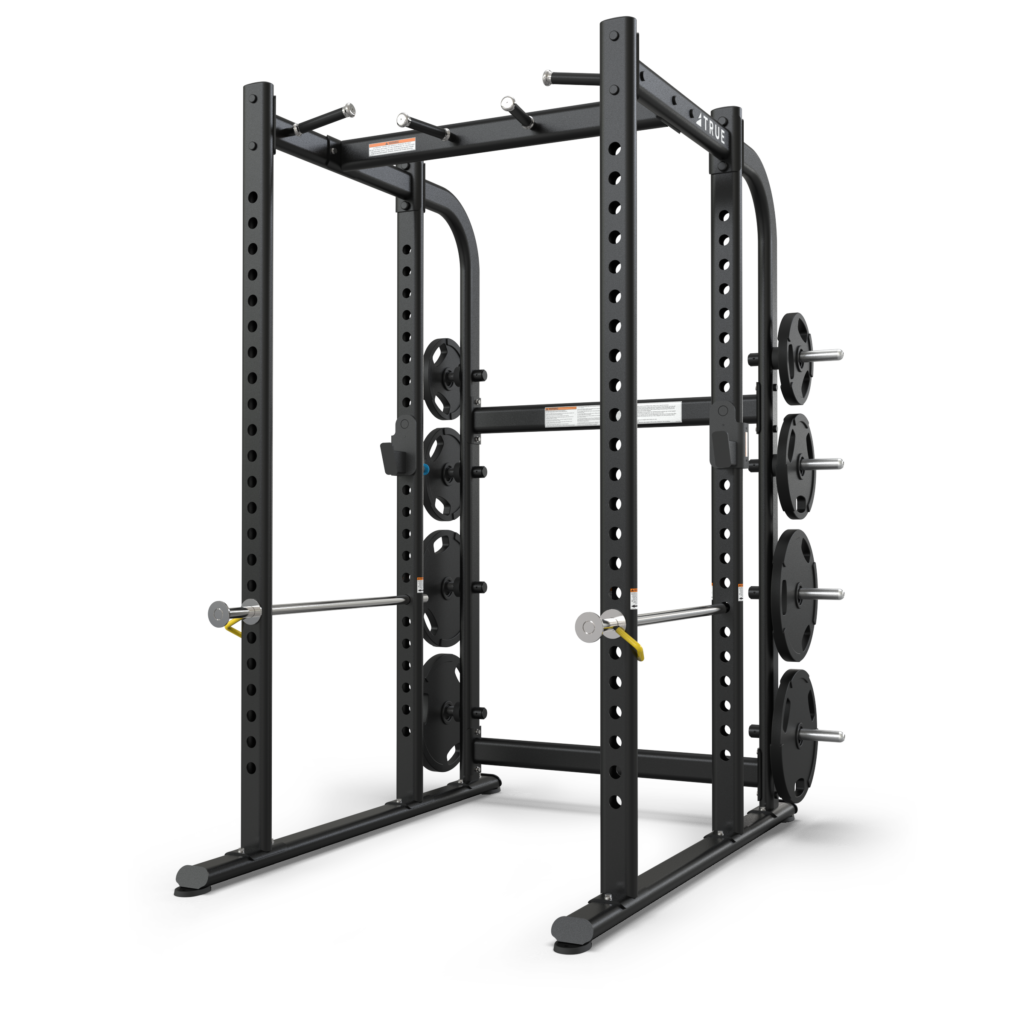 TRUE XFW-7900 Power Rack With Plate Holders
