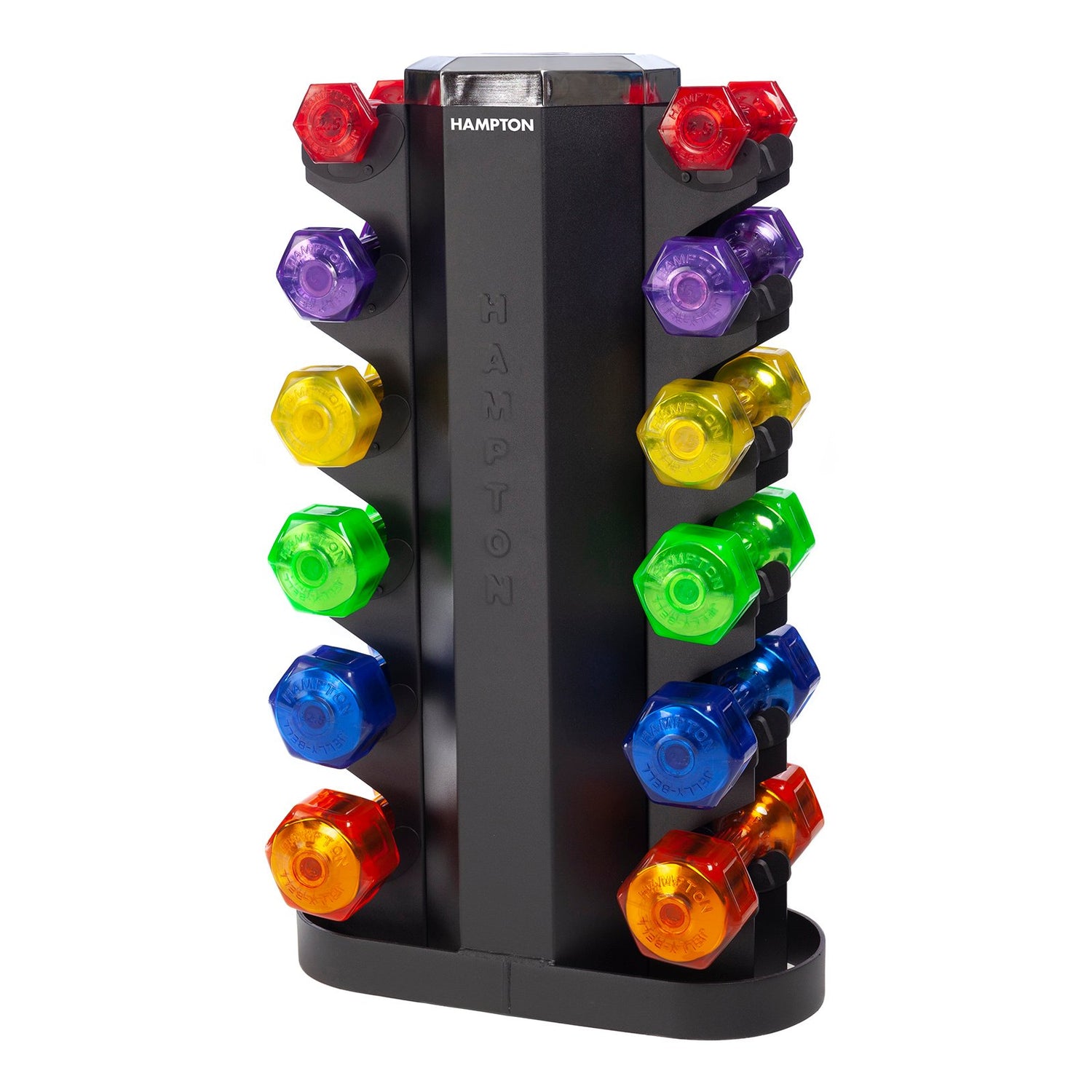 Hampton 2 Sided Vertical Rack | 6 Pairs Jelly-Bell or Neo-Hex