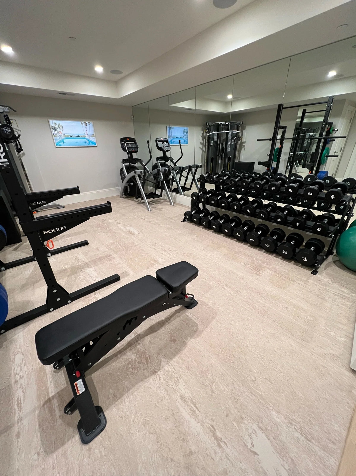 Fitness Pro 7mm Interlocking Gym Flooring