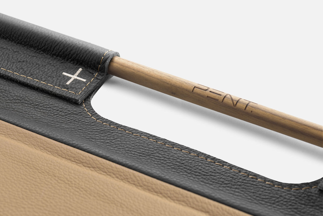 PENT MATA™ Handcrafted Leather Fitness Mat Large