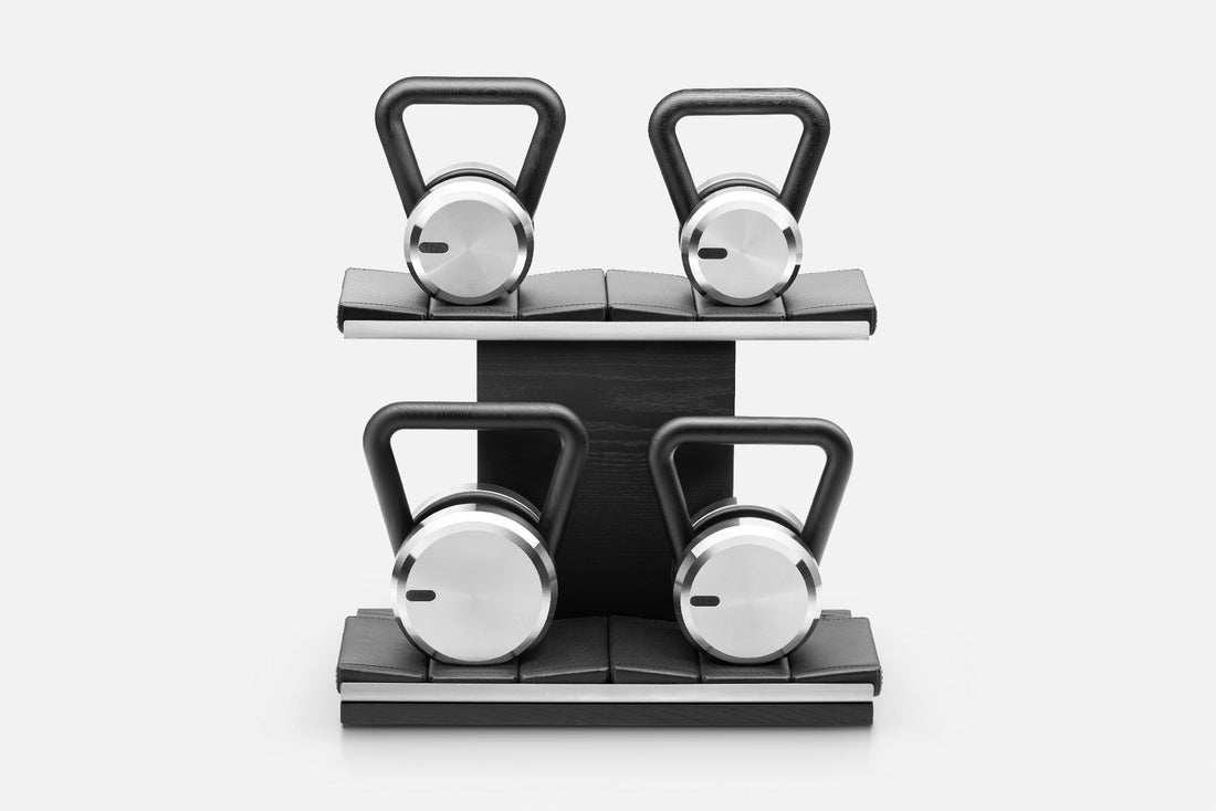 LOVA™ POWER - Kettlebells With Horizontal Rack