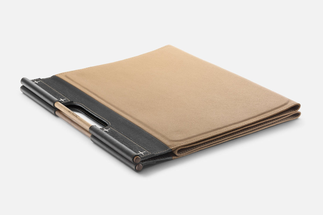 PENT MATA™ Handcrafted Leather Fitness Mat Large