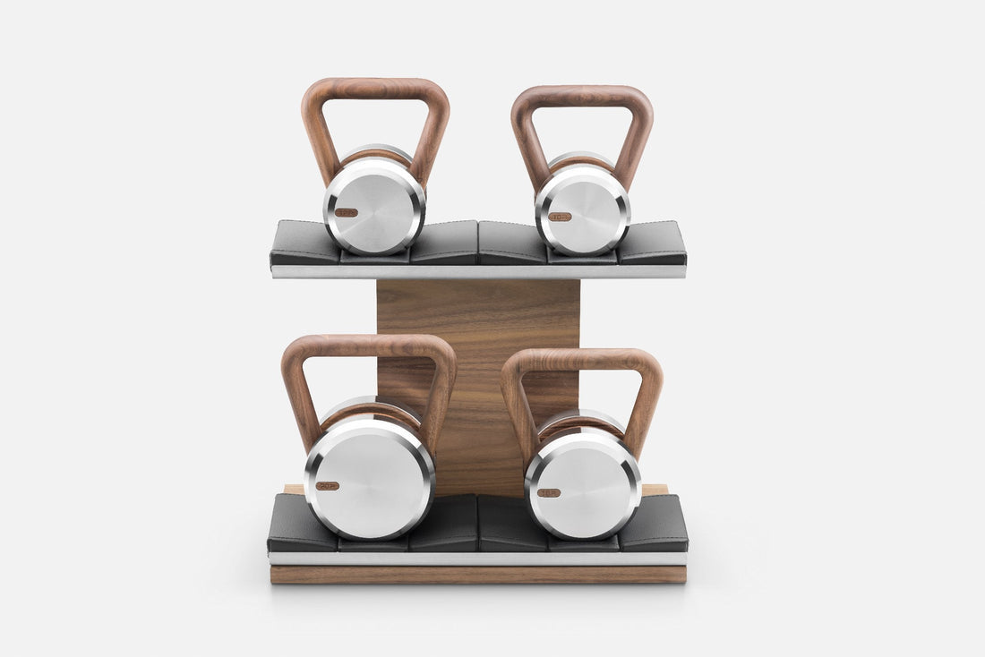 LOVA™ POWER - Kettlebells With Horizontal Rack