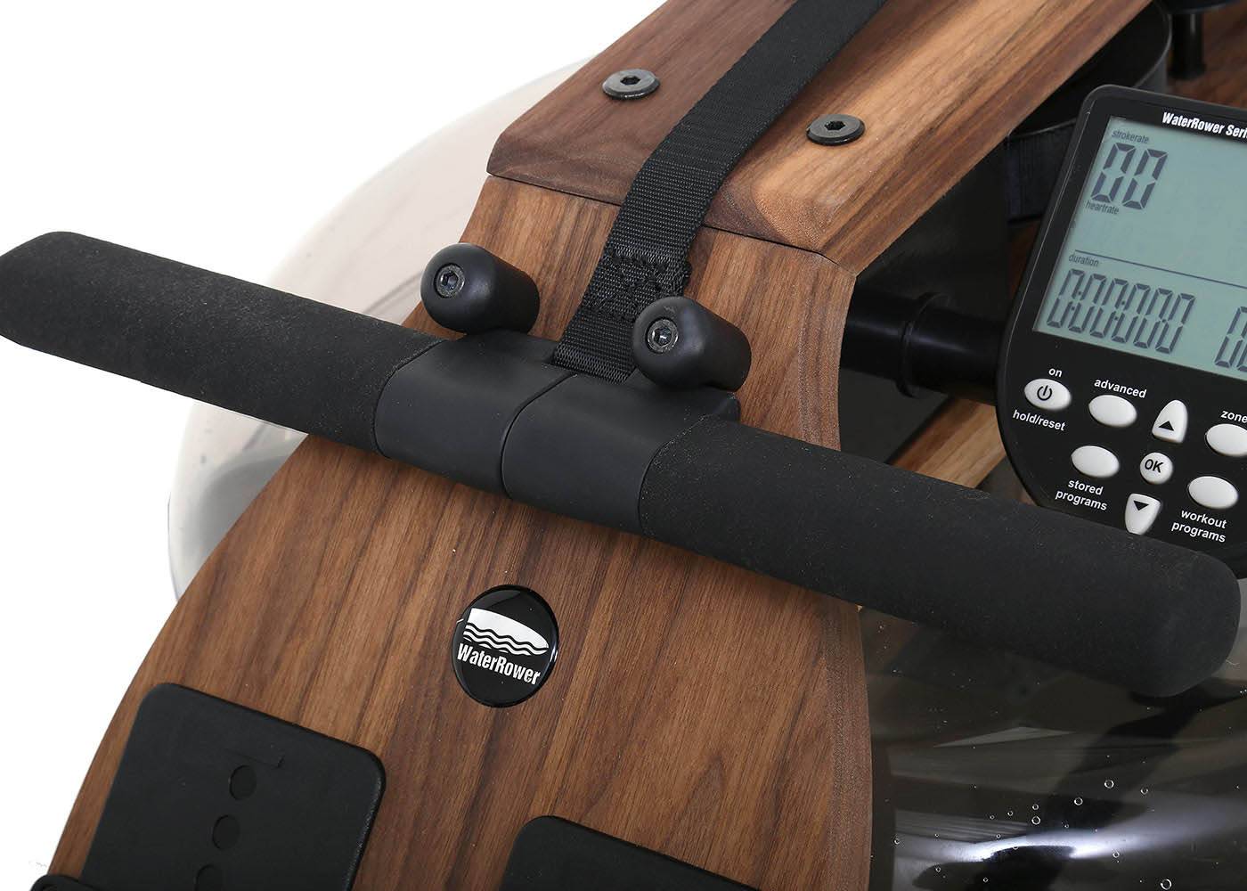 WaterRower Walnut Rowing Machine with S4 BLE Monitor