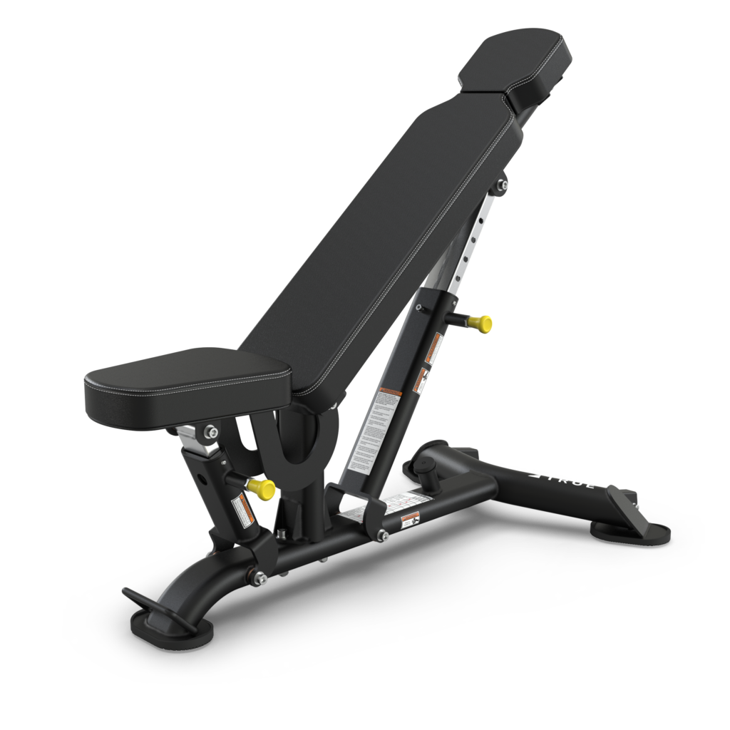 TRUE SF-1000-35 Adjustable Flat Incline Bench
