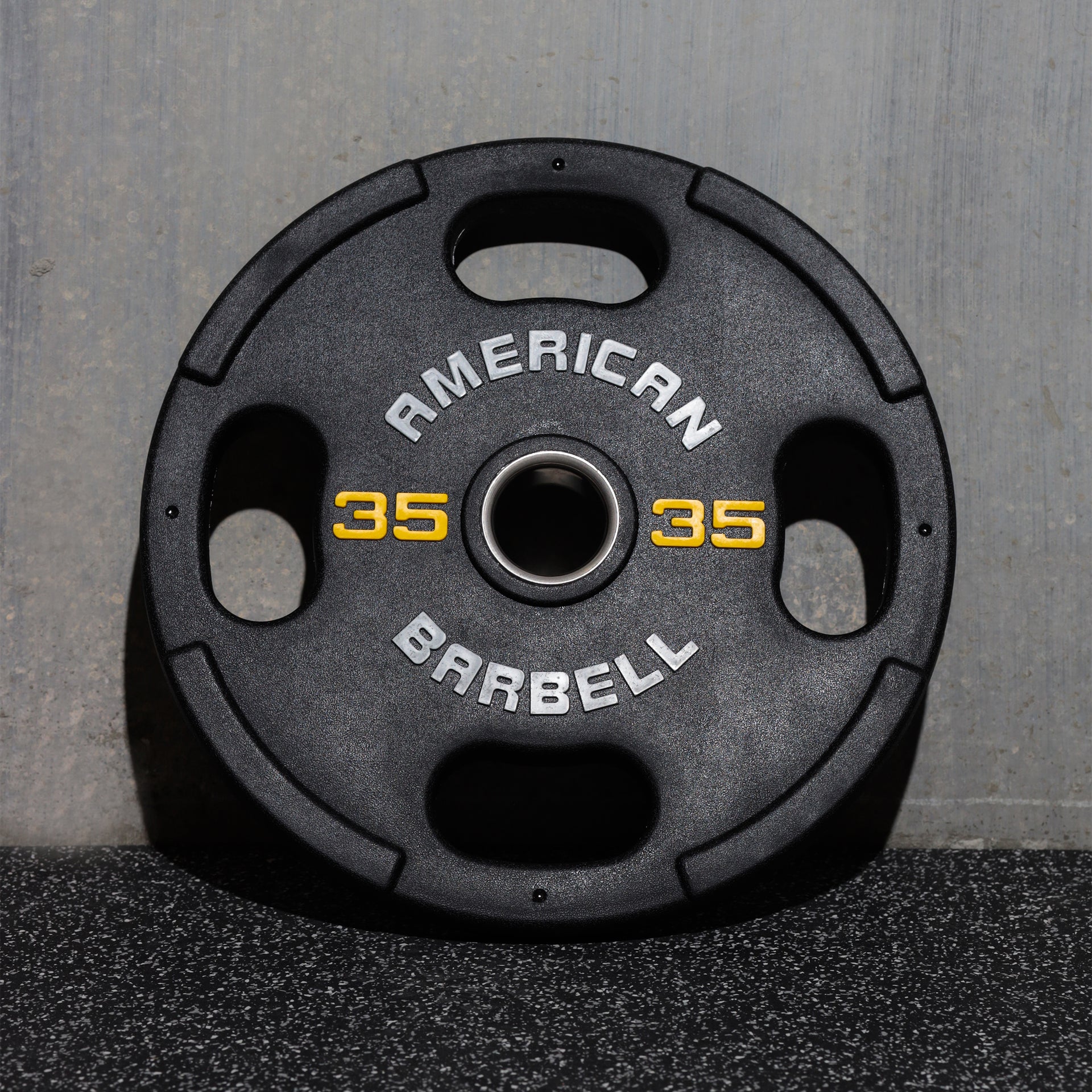 American Barbell Urethane Olympic Plates - Thumbnail 3