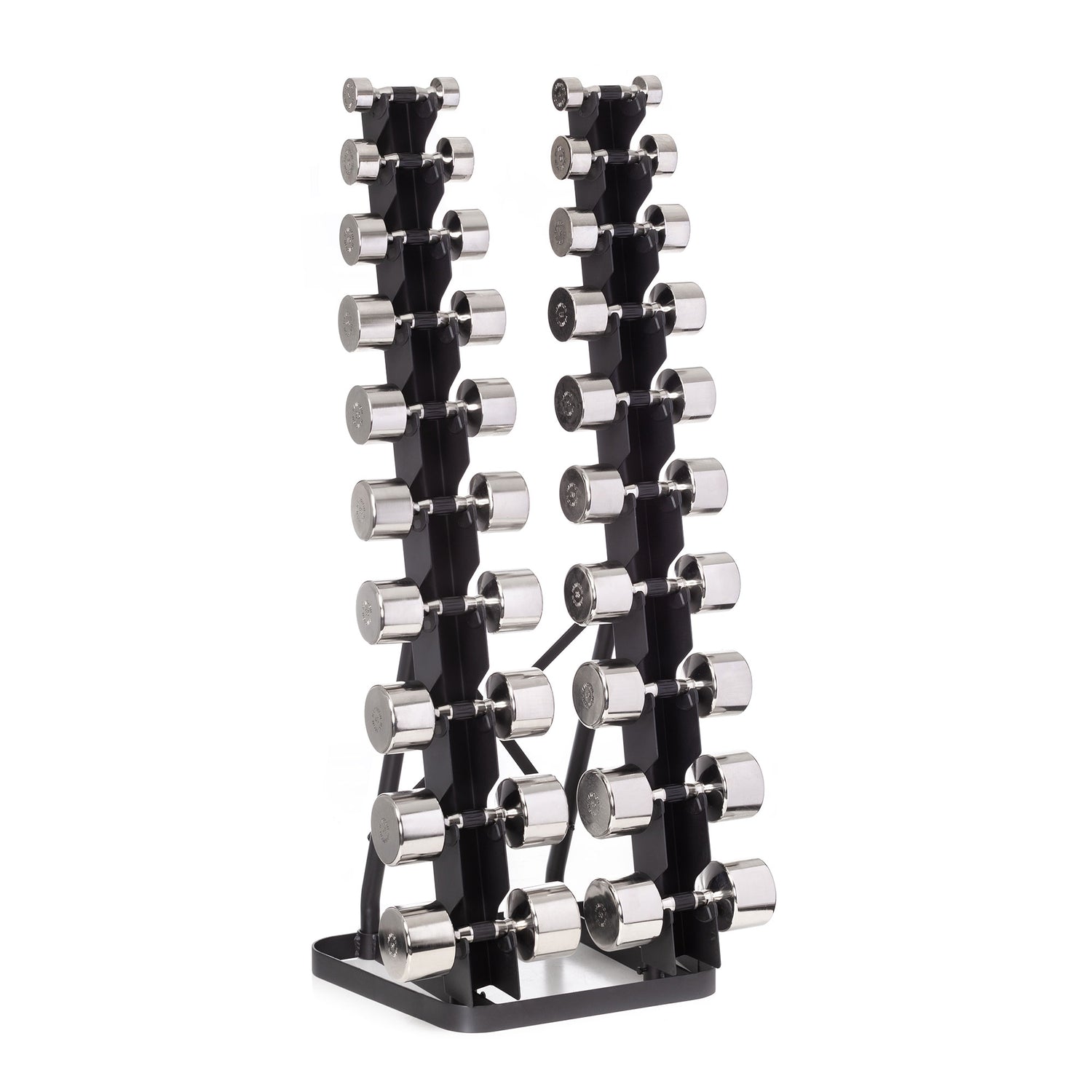 Hampton Vertical Twin Tower Dumbbell Rack | 10 Pairs