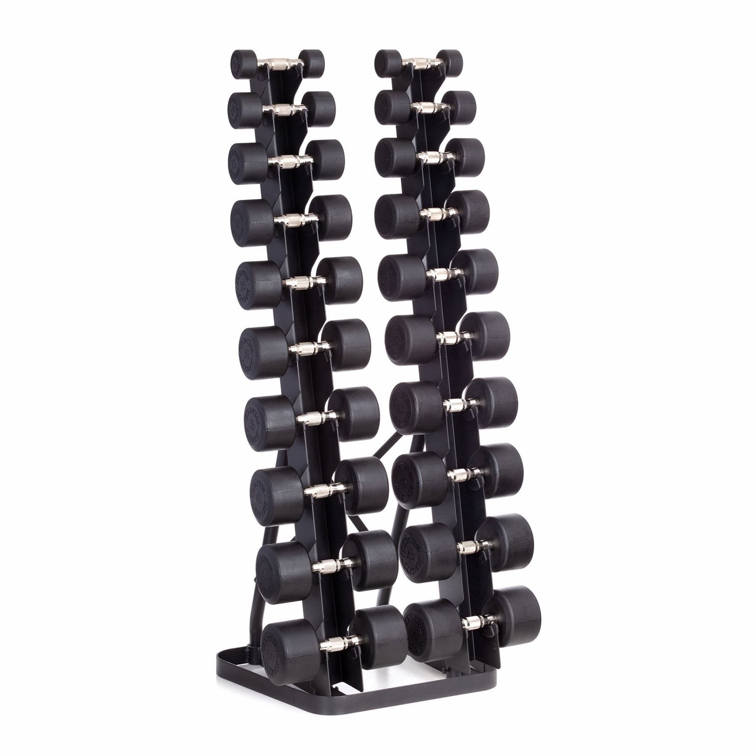 Hampton Vertical Twin Tower Dumbbell Rack | 10 Pairs