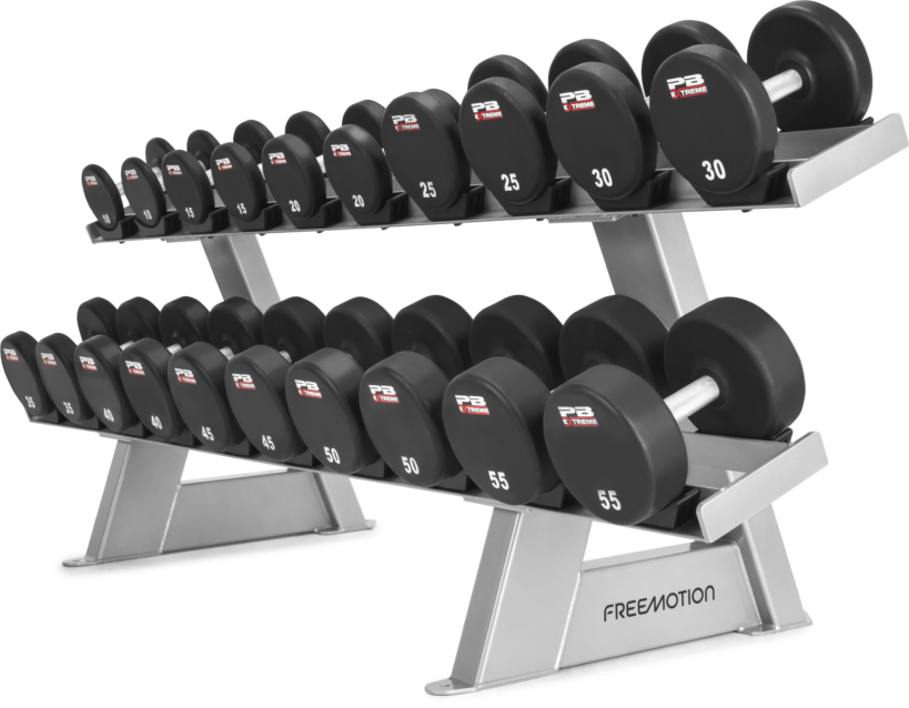 FreeMotion TWIN TIER DUMBBELL RACK