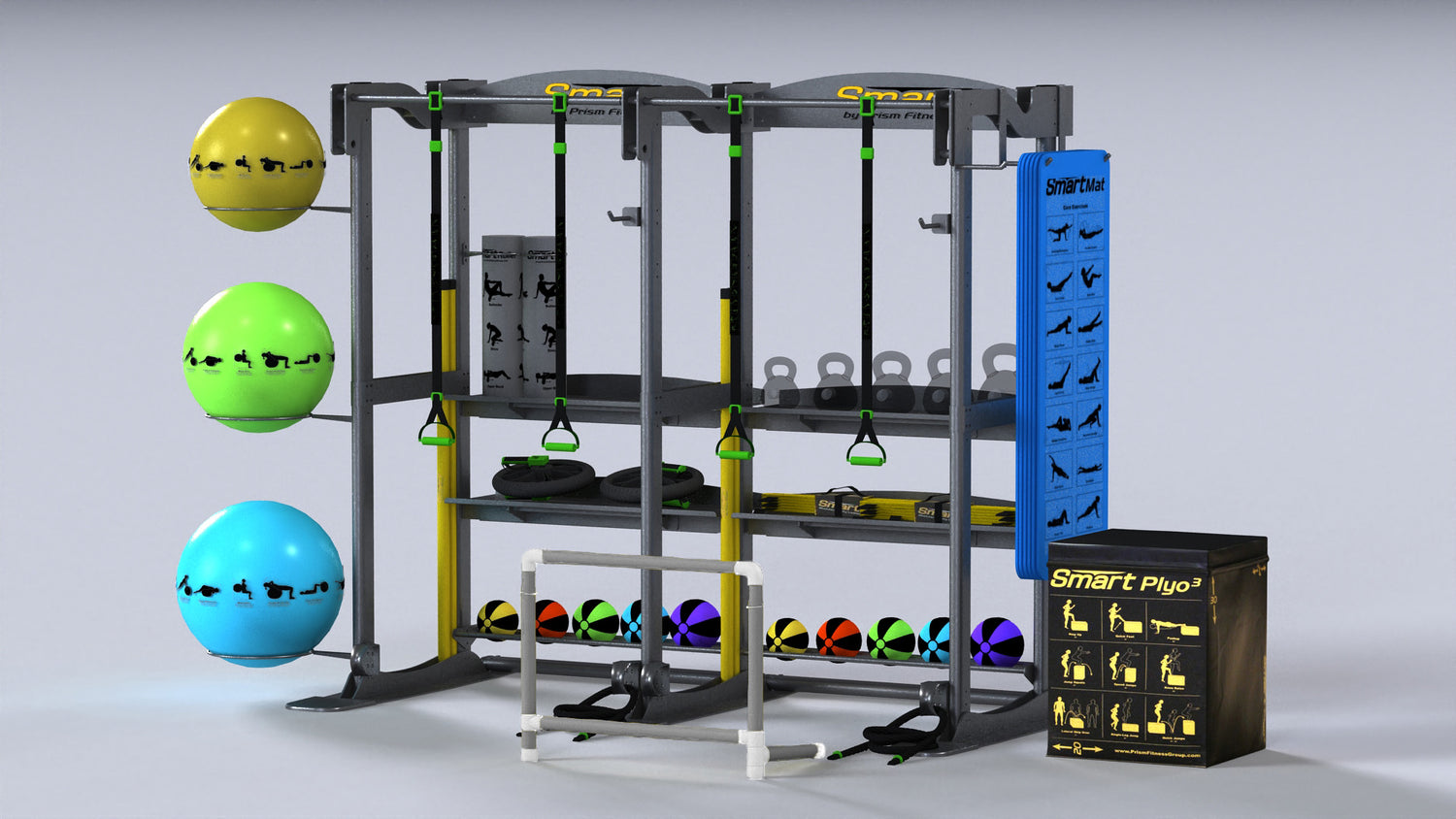 Prism Smart FTC Free Standing – 2 Bay Package