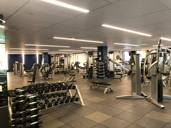 Franklin Templeton Global Headquarters gym design and install by BalanceFitness in california