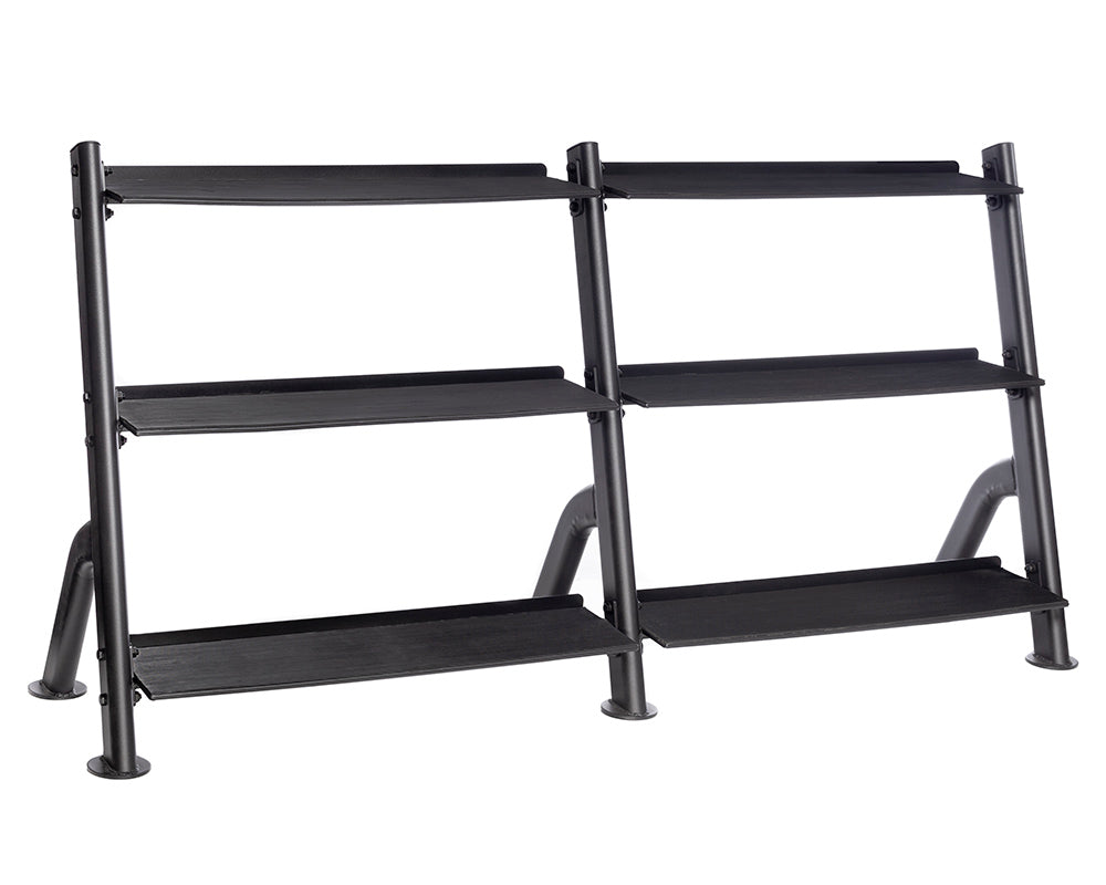 Hampton 3-Tier Horizontal Kettlebell Rack | 15-PCS.