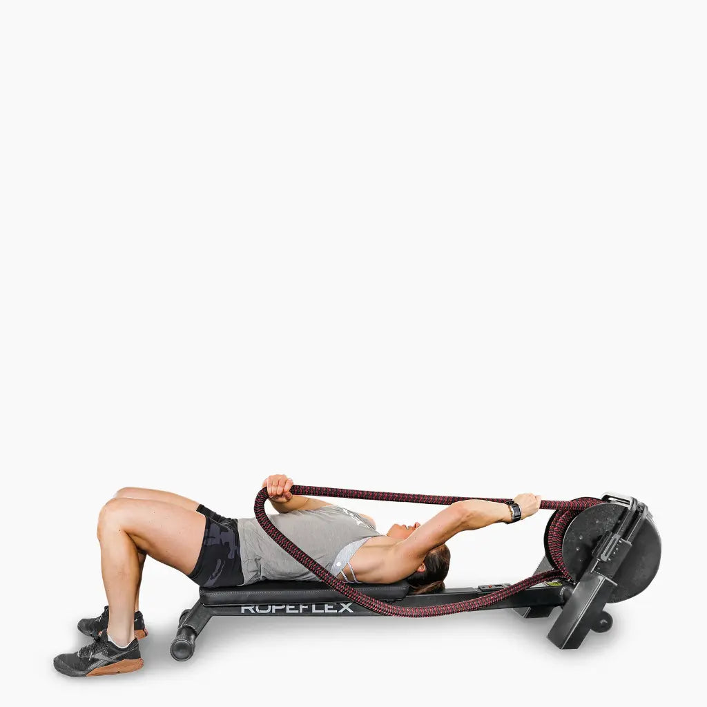 RX2200 COMPACT HORIZONTAL ENDLESS ROPE TRAINER WITH DSS PROGRESSIVE RESISTANCE
