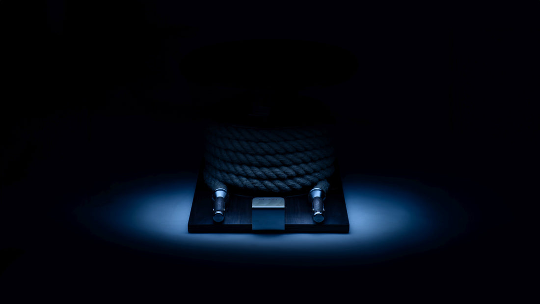 LINA-SET™ Premium Gym Battle Rope (with a stand)