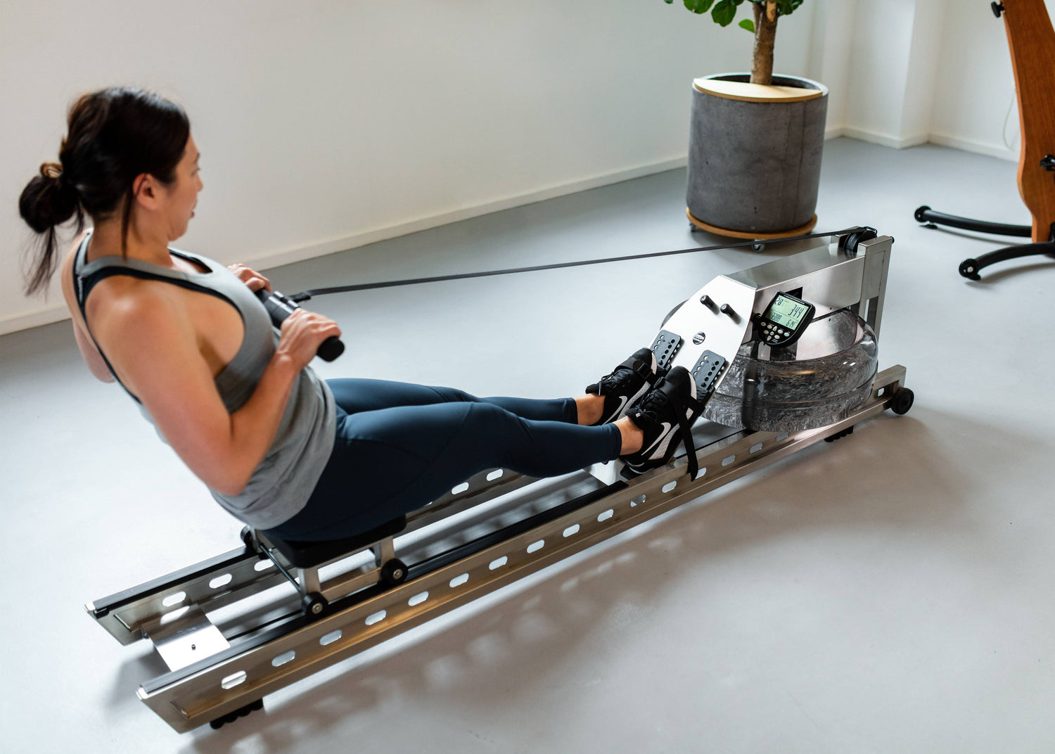 WaterRower S1 Rowing Machine with S4 Monitor