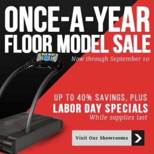 Floor Model Sale Sept 1-10