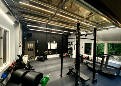 Garage gym design